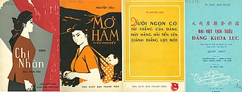 Vietnamesische Buchcover der 1950er - 1970er Jahre